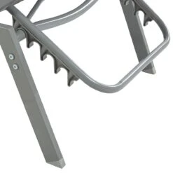 Beliani - VERNAZZA - Strandstoel - Grijs - Staal 17 Beliani - VERNAZZA - Strandstoel - Grijs - Staal -Tuinproducten 9434739