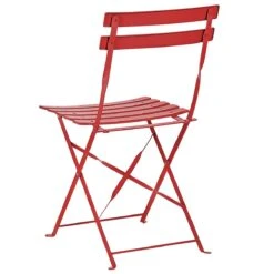 Beliani - FIORI - Bistroset Voor 2 - Rood - Staal 16 Beliani - FIORI - Bistroset Voor 2 - Rood - Staal -Tuinproducten 9435180