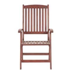 Beliani - TOSCANA - Bistroset Voor 2 - Rood - Acaciahout 21 Beliani - TOSCANA - Bistroset Voor 2 - Rood - Acaciahout -Tuinproducten 9435401