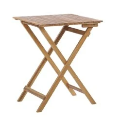 Beliani - TERNI - Bistroset Voor 2 - Lichte Houtkleur - Acaciahout 19 Beliani - TERNI - Bistroset Voor 2 - Lichte Houtkleur - Acaciahout -Tuinproducten 9435537