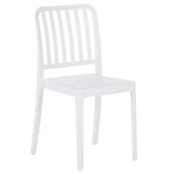 Beliani - SERSALE - Bistroset Voor 2 - Wit - Synthetisch Materiaal 18 Beliani - SERSALE - Bistroset Voor 2 - Wit - Synthetisch Materiaal -Tuinproducten 9435704