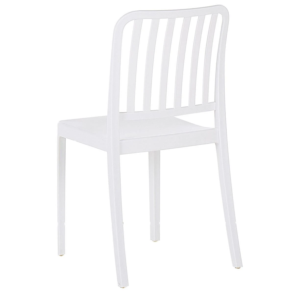 Beliani - SERSALE - Bistroset Voor 2 - Wit - Synthetisch Materiaal 11 Beliani - SERSALE - Bistroset Voor 2 - Wit - Synthetisch Materiaal - Afbeelding 9