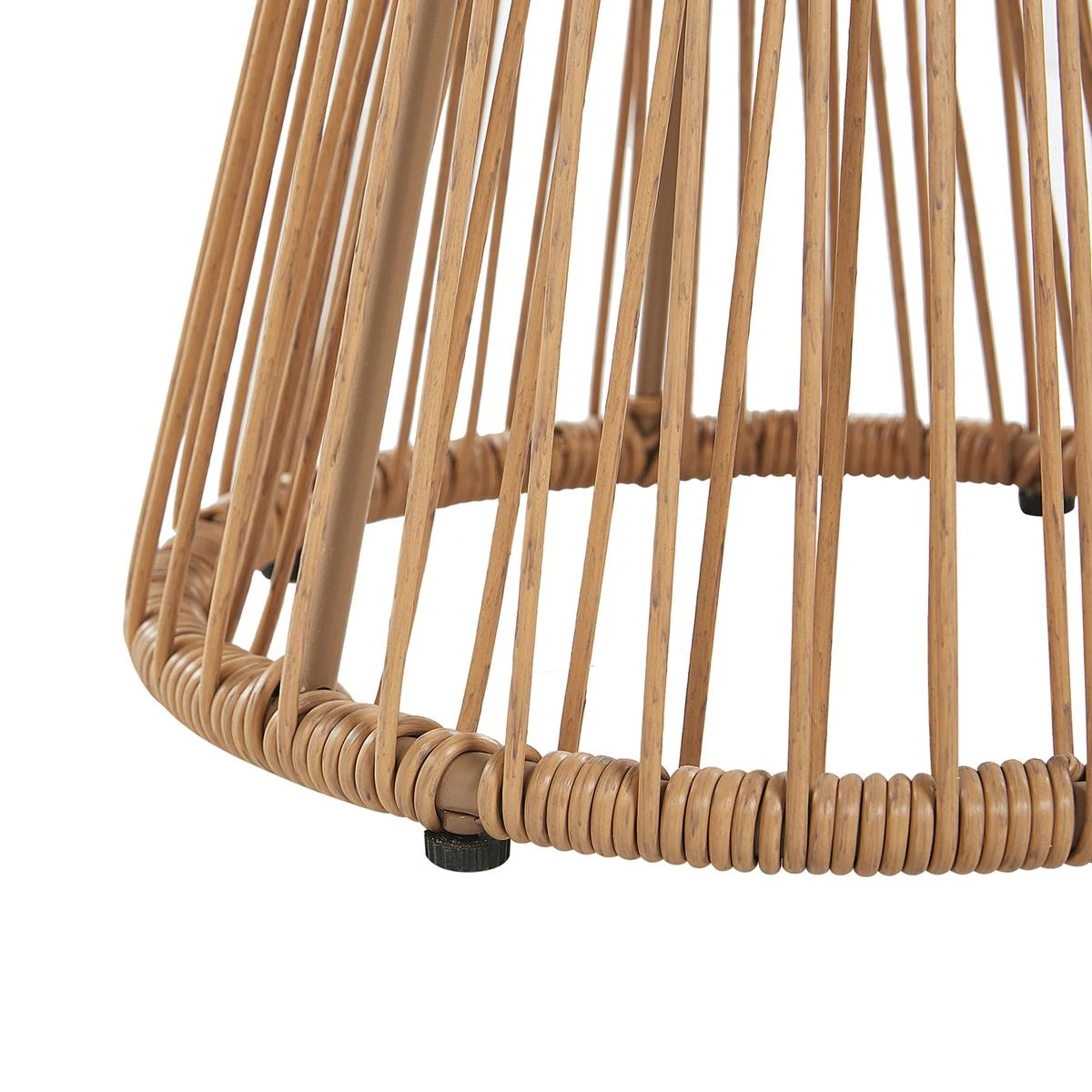 Beliani - TRESTINA - Bistroset Voor 2 - Natuurlijk - PE Rotan 11 Beliani - TRESTINA - Bistroset Voor 2 - Natuurlijk - PE Rotan - Afbeelding 9