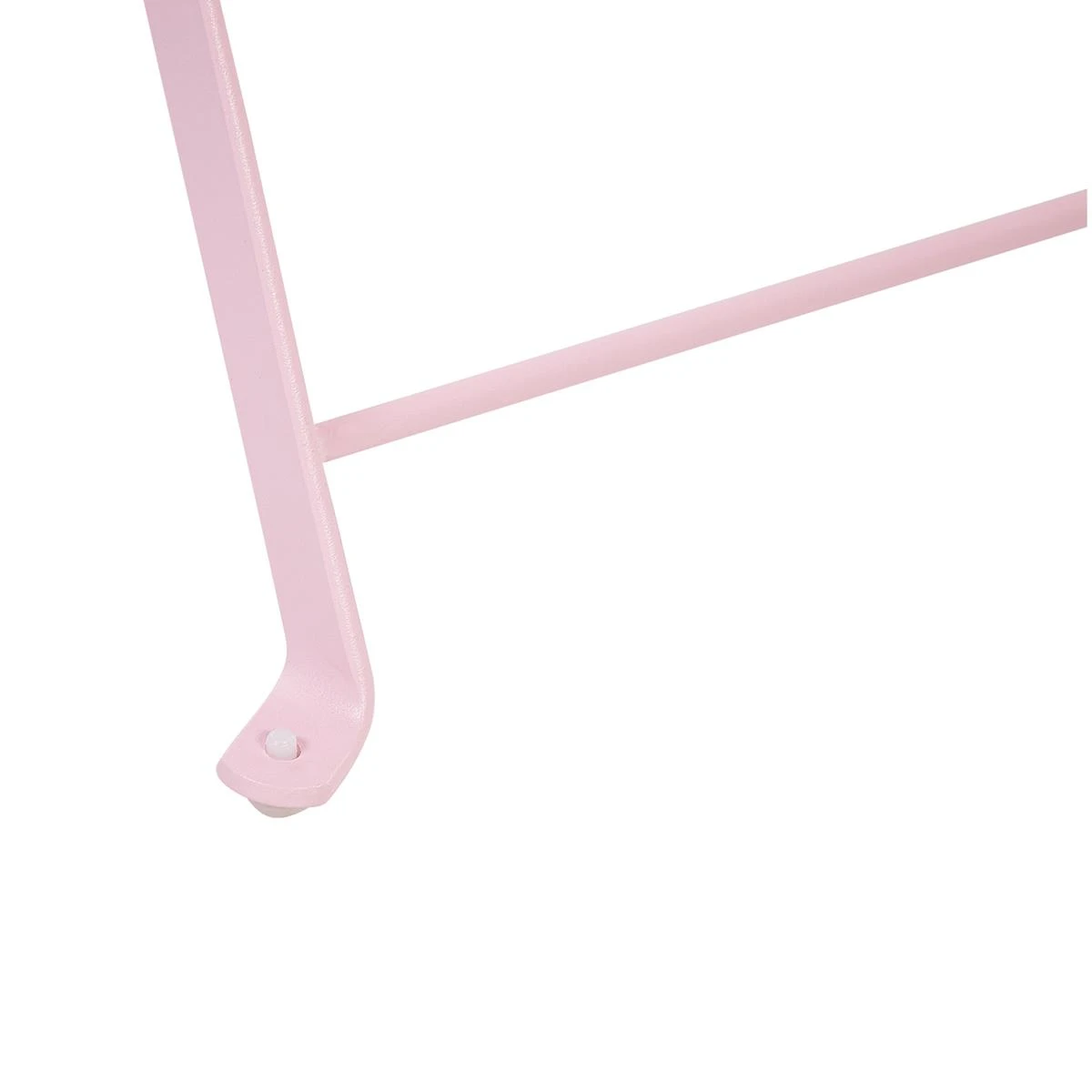 Beliani - FIORI - Bistroset Voor 2 - Roze - Staal 7 Beliani - FIORI - Bistroset Voor 2 - Roze - Staal - Afbeelding 5