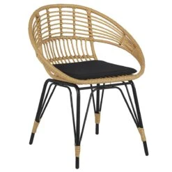 Beliani - PELLARO - Bistroset Voor 2 - Natuurlijk - PE Rotan 21 Beliani - PELLARO - Bistroset Voor 2 - Natuurlijk - PE Rotan -Tuinproducten 9437244