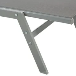 Beliani - VERNAZZA - Strandstoel - Grijs - Staal 16 Beliani - VERNAZZA - Strandstoel - Grijs - Staal -Tuinproducten 9438961