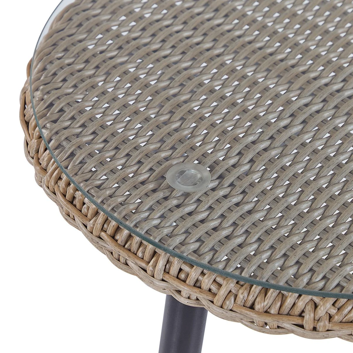 Beliani - ORTIGIA - Bistroset Voor 2 - Natuurlijk - PE Rotan 11 Beliani - ORTIGIA - Bistroset Voor 2 - Natuurlijk - PE Rotan - Afbeelding 9