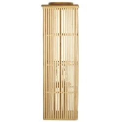 Beliani - BALABAC - Lantaarn - Naturel - 88 Cm - Bamboe -Tuinproducten 9440056