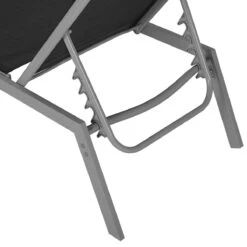 Beliani - NOLI - Strandstoel - Zwart - Staal 20 Beliani - NOLI - Strandstoel - Zwart - Staal -Tuinproducten 9440384