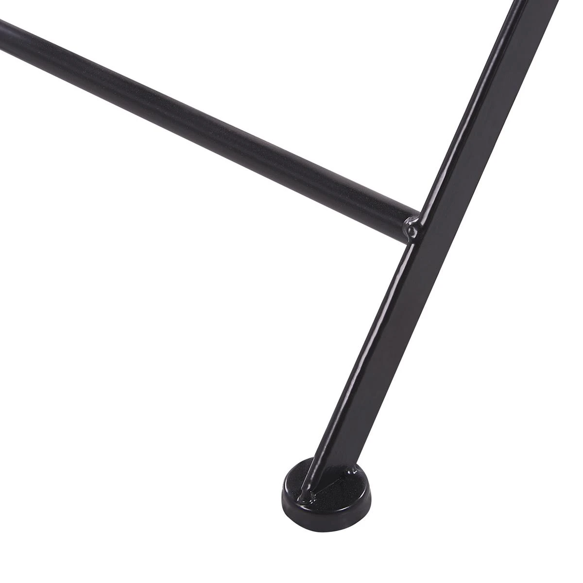 Beliani - CARIATI - Bistroset Voor 2 - Zwart - IJzer 10 Beliani - CARIATI - Bistroset Voor 2 - Zwart - IJzer - Afbeelding 8