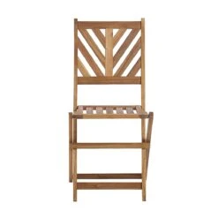 Beliani - TERNI - Bistroset Voor 2 - Lichte Houtkleur - Acaciahout 18 Beliani - TERNI - Bistroset Voor 2 - Lichte Houtkleur - Acaciahout -Tuinproducten 9441478