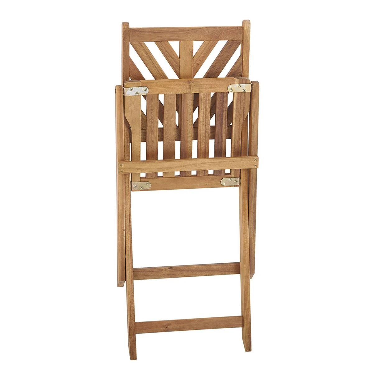 Beliani - TERNI - Bistroset Voor 2 - Lichte Houtkleur - Acaciahout 10 Beliani - TERNI - Bistroset Voor 2 - Lichte Houtkleur - Acaciahout - Afbeelding 8