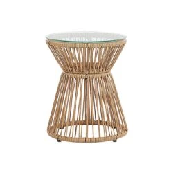 Beliani - TRESTINA - Bistroset Voor 2 - Natuurlijk - PE Rotan 20 Beliani - TRESTINA - Bistroset Voor 2 - Natuurlijk - PE Rotan -Tuinproducten 9441624