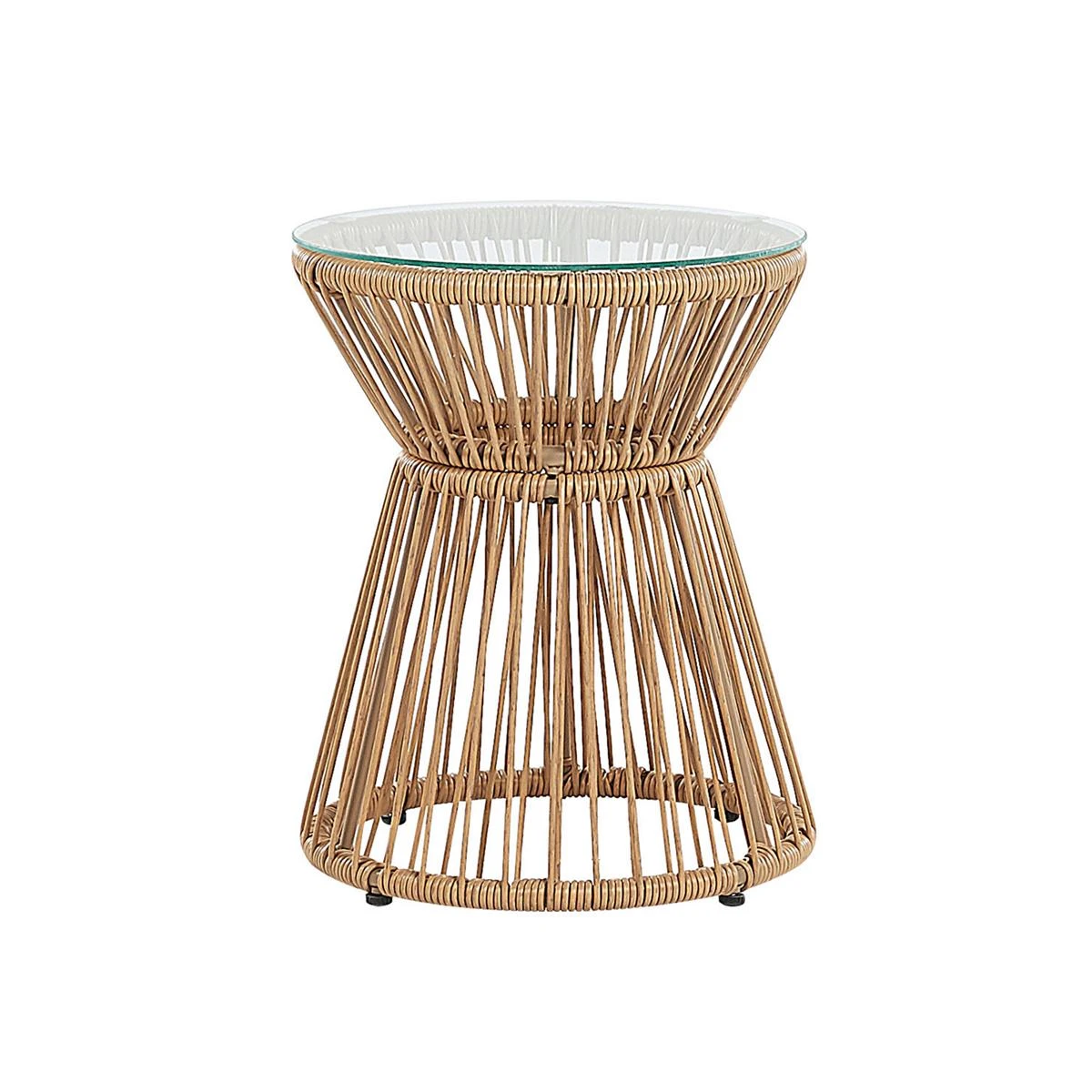 Beliani - TRESTINA - Bistroset Voor 2 - Natuurlijk - PE Rotan 9 Beliani - TRESTINA - Bistroset Voor 2 - Natuurlijk - PE Rotan - Afbeelding 7