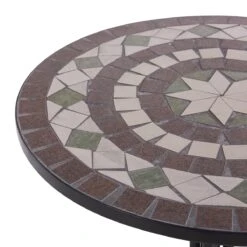 Beliani - CARIATI - Bistroset Voor 2 - Zwart - IJzer 22 Beliani - CARIATI - Bistroset Voor 2 - Zwart - IJzer -Tuinproducten 9442404