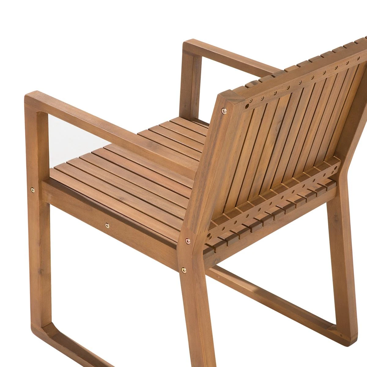 Beliani - SASSARI - Tuinset Voor 8 - Lichte Houtkleur - Acaciahout 12 Beliani - SASSARI - Tuinset Voor 8 - Lichte Houtkleur - Acaciahout - Afbeelding 10