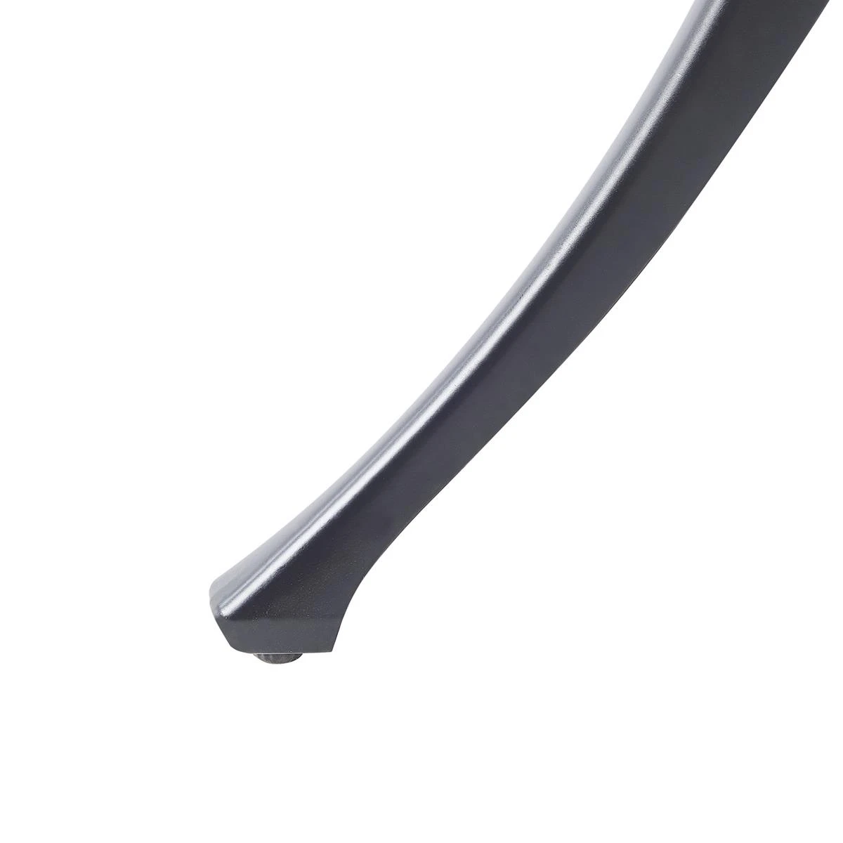 Beliani - ANCONA - Tuinset Voor 4 - Zwart - Aluminium 6 Beliani - ANCONA - Tuinset Voor 4 - Zwart - Aluminium - Afbeelding 4