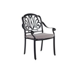 Beliani - ANCONA - Tuinset Voor 4 - Zwart - Aluminium 20 Beliani - ANCONA - Tuinset Voor 4 - Zwart - Aluminium -Tuinproducten 9443760