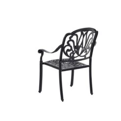 Beliani - ANCONA - Tuinset Voor 4 - Zwart - Aluminium 23 Beliani - ANCONA - Tuinset Voor 4 - Zwart - Aluminium -Tuinproducten 9443761