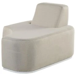 Beliani - FABRO - Loungeset Voor 4 - Grijs - Polyester -Tuinproducten 9444084