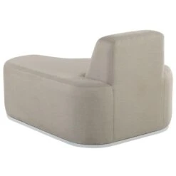Beliani - FABRO - Loungeset Voor 4 - Grijs - Polyester -Tuinproducten 9444085