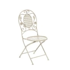 Beliani - BIVIO - Tuinset Voor 4 - Wit - IJzer 17 Beliani - BIVIO - Tuinset Voor 4 - Wit - IJzer -Tuinproducten 9444878