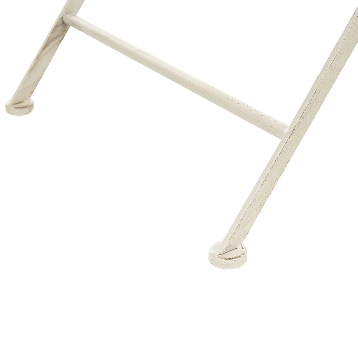 Beliani - BIVIO - Tuinset Voor 4 - Wit - IJzer 10 Beliani - BIVIO - Tuinset Voor 4 - Wit - IJzer - Afbeelding 8