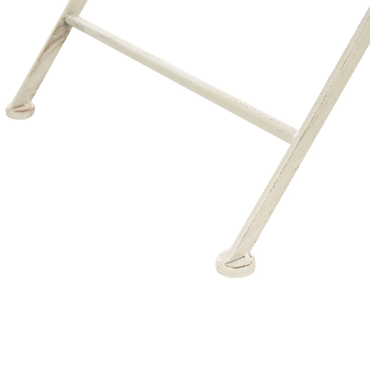 Beliani - BIVIO - Tuinset Voor 4 - Wit - IJzer 12 Beliani - BIVIO - Tuinset Voor 4 - Wit - IJzer - Afbeelding 10