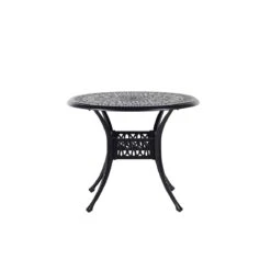 Beliani - ANCONA - Tuinset Voor 4 - Zwart - Aluminium 16 Beliani - ANCONA - Tuinset Voor 4 - Zwart - Aluminium -Tuinproducten 9445426