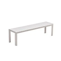 Beliani - NARDO - Tuinset Voor 6 - Wit - Kunsthout 17 Beliani - NARDO - Tuinset Voor 6 - Wit - Kunsthout -Tuinproducten 9445505