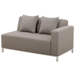 Beliani - BELIZE - Loungeset Voor 5 - Beige - Polyester 19 Beliani - BELIZE - Loungeset Voor 5 - Beige - Polyester -Tuinproducten 9445543