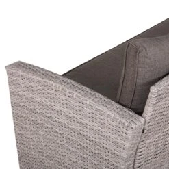 Beliani - VITERBO - Loungeset Voor 8 - Grijs - PE Rotan -Tuinproducten 9446104