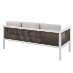 Beliani - BORELLO - Loungeset Voor 5 - Wit - Aluminium 21 Beliani - BORELLO - Loungeset Voor 5 - Wit - Aluminium -Tuinproducten 9446530