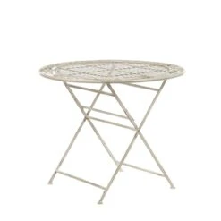 Beliani - BIVIO - Tuinset Voor 4 - Wit - IJzer 20 Beliani - BIVIO - Tuinset Voor 4 - Wit - IJzer -Tuinproducten 9447053