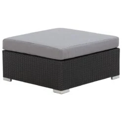 Beliani - SANO - Loungeset Voor 4 - Zwart - PE Rotan 17 Beliani - SANO - Loungeset Voor 4 - Zwart - PE Rotan -Tuinproducten 9447081