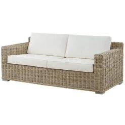 Beliani - ARDEA - Loungeset Voor 4 - Natuurlijk - Rotan 23 Beliani - ARDEA - Loungeset Voor 4 - Natuurlijk - Rotan -Tuinproducten 9447388