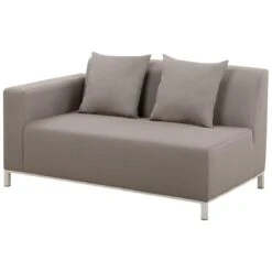 Beliani - BELIZE - Loungeset Voor 5 - Beige - Polyester 20 Beliani - BELIZE - Loungeset Voor 5 - Beige - Polyester -Tuinproducten 9447514