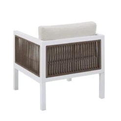 Beliani - BORELLO - Loungeset Voor 5 - Wit - Aluminium 18 Beliani - BORELLO - Loungeset Voor 5 - Wit - Aluminium -Tuinproducten 9448168