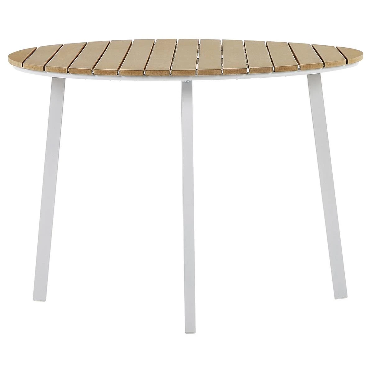 Beliani - CAVOLI - Tuinset Voor 4 - Wit|Beige - Aluminium 11 Beliani - CAVOLI - Tuinset Voor 4 - Wit|Beige - Aluminium - Afbeelding 9