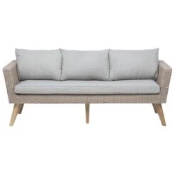 Beliani - VITTORIA - Loungeset Voor 5 - Natuurlijk - PE Rotan 17 Beliani - VITTORIA - Loungeset Voor 5 - Natuurlijk - PE Rotan -Tuinproducten 9448956