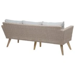 Beliani - VITTORIA - Loungeset Voor 5 - Natuurlijk - PE Rotan 19 Beliani - VITTORIA - Loungeset Voor 5 - Natuurlijk - PE Rotan -Tuinproducten 9448961