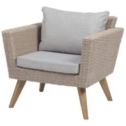 Beliani - VITTORIA - Loungeset Voor 5 - Natuurlijk - PE Rotan 21 Beliani - VITTORIA - Loungeset Voor 5 - Natuurlijk - PE Rotan -Tuinproducten 9448968