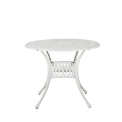 Beliani - ANCONA - Tuinset Voor 4 - Wit - Aluminium 16 Beliani - ANCONA - Tuinset Voor 4 - Wit - Aluminium -Tuinproducten 9449020