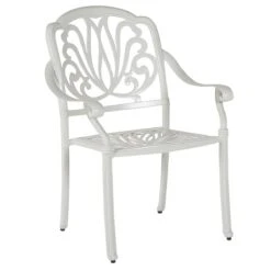 Beliani - ANCONA - Tuinset Voor 4 - Wit - Aluminium 21 Beliani - ANCONA - Tuinset Voor 4 - Wit - Aluminium -Tuinproducten 9449030