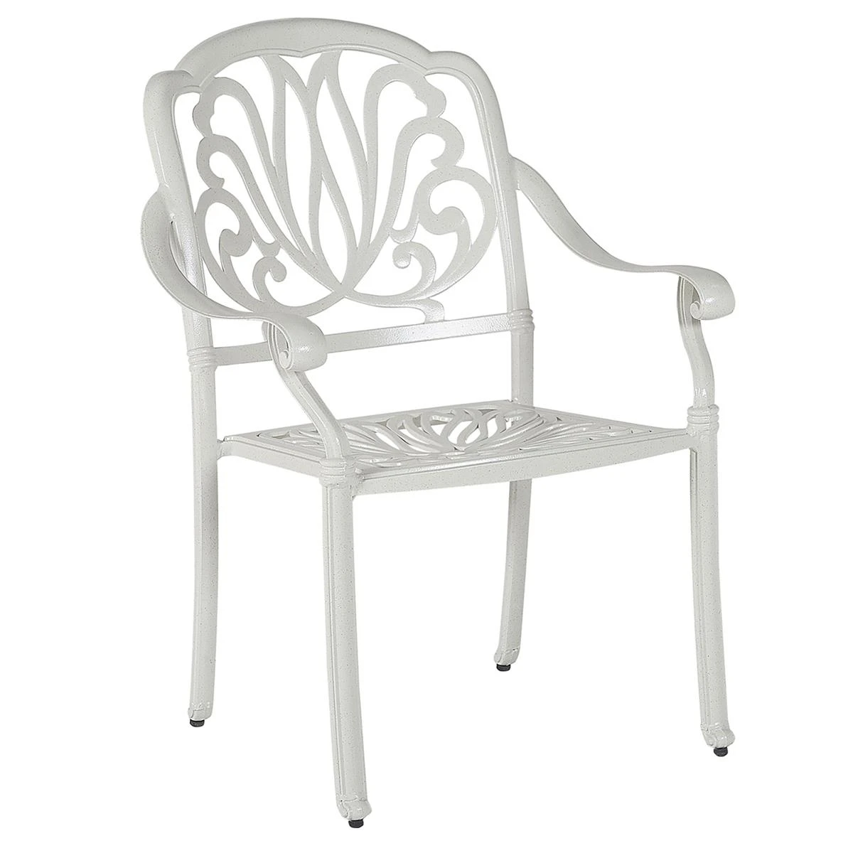 Beliani - ANCONA - Tuinset Voor 4 - Wit - Aluminium 10 Beliani - ANCONA - Tuinset Voor 4 - Wit - Aluminium - Afbeelding 8