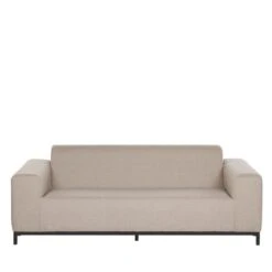 Beliani - ROVIGO - Loungeset Voor 5 - Beige|Zwart - Polyester 18 Beliani - ROVIGO - Loungeset Voor 5 - Beige|Zwart - Polyester -Tuinproducten 9449283