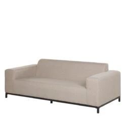 Beliani - ROVIGO - Loungeset Voor 5 - Beige|Zwart - Polyester 19 Beliani - ROVIGO - Loungeset Voor 5 - Beige|Zwart - Polyester -Tuinproducten 9449287