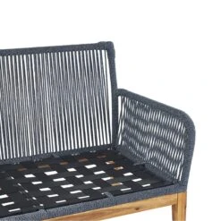 Beliani - MERANO - Loungeset Voor 4 - Wit - Acaciahout 19 Beliani - MERANO - Loungeset Voor 4 - Wit - Acaciahout -Tuinproducten 9450097