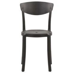 Beliani-VIESTE -Tuinstoel Set Van 4-Zwart-Synthetisch Materiaal 14 Beliani-VIESTE -Tuinstoel Set Van 4-Zwart-Synthetisch Materiaal -Tuinproducten 9450132