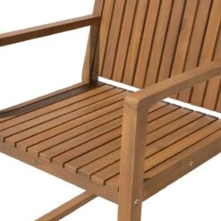 Beliani - SASSARI - Tuinset Voor 6 - Lichte Houtkleur - Acaciahout 21 Beliani - SASSARI - Tuinset Voor 6 - Lichte Houtkleur - Acaciahout -Tuinproducten 9450589